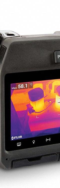 FLIR Infrared Camera: 14° x 10°/42° x 32°, USB, +/-2.0% of Reading Accuracy °C, 640 x 480, T5xx (MPN FLIR T540-42-14-NIST). Key specifications — Focus Method: Manual; Manufacturer Part Number: FLIR T540-42-14-NIST; Brand: FLIR; Field of View: 42° x 32°; Intrinsic Safety: Not Specified Intrinsically Safe; Lens Angles Included: 14°,42°; Features_Broad: Hard-to-Reach Areas.