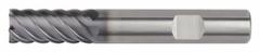 WIDIA HANITA Corner Radius End Mill: Carbide, AlTiN Coated, 4 Flute, 5 mm Mill Dia, 13 mm LOC (MPN D51805002W)