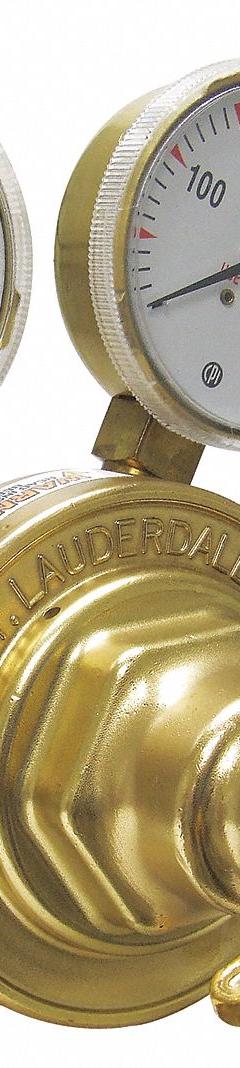 UNIWELD Stage Regulator: Single Stage, CGA 510 Inlet, 9/16"-18 M LH Outlet, 40 psig (MPN RV8012). Key specifications — Brand: UNIWELD; Manufacturer Part Number: RV8012; Diaphragm Material: Stainless Steel; Outlet Connection: 9/16"-18 M LH; Inlet Connection: CGA 510.