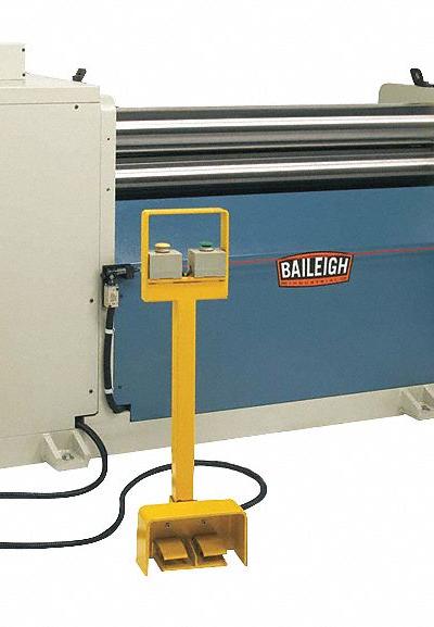 BAILEIGH INDUSTRIAL Plate Roller: Corded, Hydraulic, 3 ga Capacity (Steel) - Hydraulic Plate Rollers