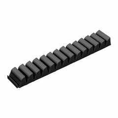 ERNST MANUFACTURING Modular Screwdriver Organizer: Black, 2 1/4 in Overall Wd, 13 5/8 in Overall Lg (MPN 5602). Key specifications — Material: Plastic; Brand: ERNST MANUFACTURING; Color: Black; Product Type: Screwdriver Organizer.