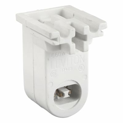 LEVITON Lampholder: Lamp Holder, Recessed Double Contact (R17d), 2 1/2 in Overall Lg - Lampholders & Sockets
