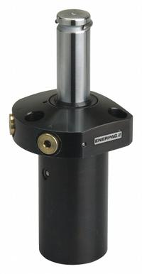 ENERPAC Swing Clamp Hydraulic Cylinder: Double Acting, 4,200 lbf Clamping Force, 1.10 sq in, Left (MPN SULD202). Key specifications — attr95671: 1.10 sq in; attr95672: Left; attr97405: SULD202; attr98896: ENERPAC.