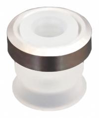 SMC Vacuum Pad: Flat, w/o Adapter, 10 mm Pad Dia, Food Grade Silicone Rubber, White, 12 mm Pad Ht (MPN ZP10US). Key specifications — attr1019136: ZP10US; attr1019138: SMC.