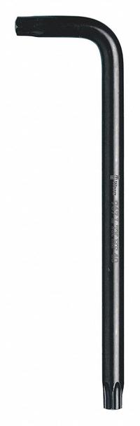 WERA Torx Key: 2 Tips, Torx, Std End, T15 Tip Size, Short, Alloy Steel, Black Oxide, L-Handle (MPN 05024163001). Key specifications — attr1205415: WERA; attr1205419: Black Oxide.