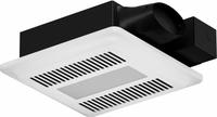 Bathroom Exhaust Fan: Ceiling/Wall, 110 cfm Max, Humidity Sensor, Variable Speed, Round Duct (MPN SP-LP0511HL). Key specifications — Brand: DAYTON; Primary Lighting Technology: LED Module; Sensor Type: Humidity; Duct Shape: Round; Includes: Backdraft Damper; Mounting Location: Wall; Mounting Type: Mounting Bracket; Number of Speeds: Variable.