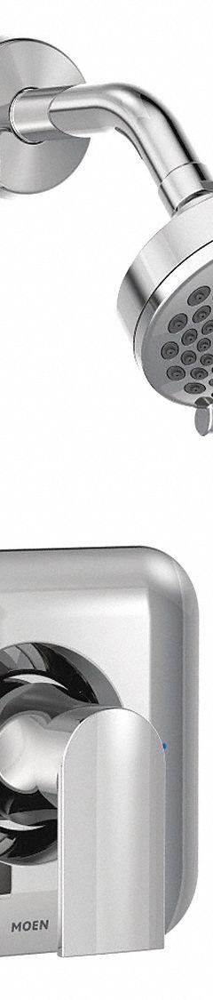 GENTA Shower Faucet: Genta Posi-Temp T2472, 1.75 gpm Fixed Showerhead Flow Rate, Metal/Plastic (MPN T2472EP). Key specifications — Showerhead Material: Plastic; Series: Genta Posi-Temp T2472.