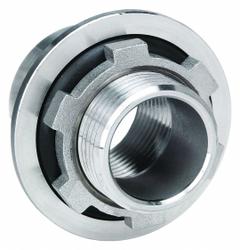 CALBRITE Hubs (Myers) for RMC/IMC: 3/4 in Trade Size, 1 7/8 in Overall Lg, 316 Stainless Steel (MPN S60700LT00). Key specifications — Insulated: Yes; Thread Size: 3/4"-14; Thread Type: NPT; Brand: CALBRITE.