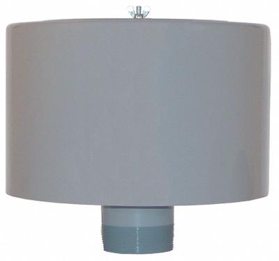 SOLBERG Filter Silencer: 4 in (M)NPT Inlet Size, 520 cfm, 14 in Overall Ht - Air Compressor Intake Filters & Silencers