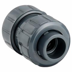 ASAHI Ball Check Valve: Ball, Inline Valve Body, PVC, 3/4 in Pipe Size, True Union Socket, Std, EPDM (MPN 1210007). Key specifications — Brand: ASAHI.