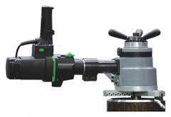 STEELMAX Corded Beveler: 115V, 2 hp, 1/8 in Min Thick, 0° to 60°, 5/8 in Max. Bevel Wd, 32 RPM (MPN SM-PBE10). Key specifications — attr217590: Self-Centering Expandable Mandrel for Pipe I.D. 3-5/16 to 10-9/16 in (84 to 269 mm) Sm-Zsp-0200-04-00-00-1; attr217587: 0° to 60°; attr217582: STEELMAX.