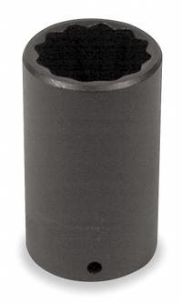 PROTO Impact Socket: 1/2 in Drive Size, SAE, 1 1/8 in Socket Size, 12-Point, Deep, Black Oxide (MPN J7336). Key specifications — attr1215501: PROTO; attr1215515: Black Oxide; attr1215518: 1-1/8 in.