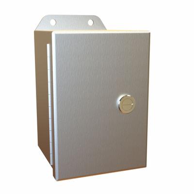 HAMMOND Electrical Enclosure: Aluminum, 6 in x 4 in x 4 in, NEMA 12/13/3R/4/4X - Aluminum Enclosures