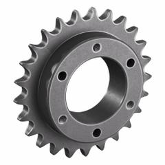 TSUBAKI Sprocket: For 40 Chain, 25 Teeth, 3.989 in Pitch Dia, 4.26 in Outside Dia, Steel (MPN 40SH25). Key specifications — Brand: TSUBAKI; Required Bushing Series: SH.
