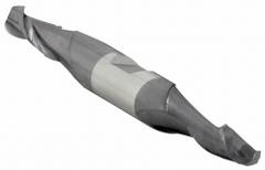 CLEVELAND Ball End Mill: Carbide, TiAlN Coated, Double End, 2 Flute, 7/32" Mill Dia, 9/16" LOC (MPN C80210)
