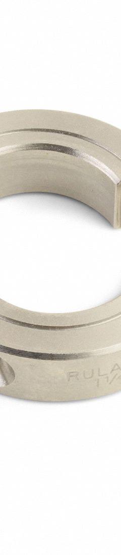 RULAND MANUFACTURING Shaft Collar: 2-Piece, Inch, Round, Clamp-On, 3 in Bore Dia, 7/8 in Collar Wd (MPN SP-48-ST). Key specifications — attr671628: RULAND MANUFACTURING.
