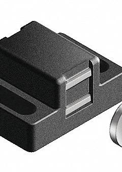 Magnetic Catch: 28 mm x 40 mm x 40 mm, 10 Series/15 Series/20 Series/30 Series/40 Series/45 Series (MPN 093040). Key specifications — Brand: FATH INC.; Latch Type: Magnetic; Material: Polyamide; Product Type: Magnetic Catch; Finish: Unfinished; Includes Fasteners: No; System of Measurement: Metric; For Extrusion Profile Type: Single.