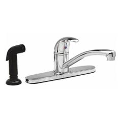 ZURN Low Arc Kitchen Faucet: AquaSpec®, Cast Brass, Centerset, Deck, 2 Mounting Holes, Chrome, Brass (MPN Z7872C-XL-SO). Key specifications — Series: AquaSpec®; Brand: ZURN.