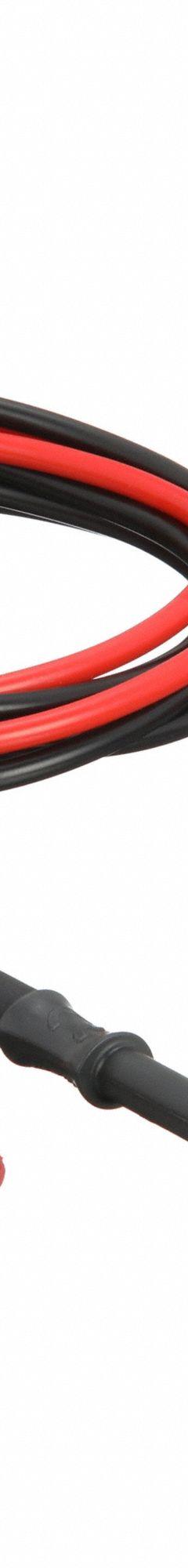 FLUKE Test Leads: CAT III 1000V/CAT IV 600V, Straight Shrouded Plug, 4 7/8 ft Lg, 18 AWG Wire Size (MPN Fluke-TL221). Key specifications — Brand: FLUKE.