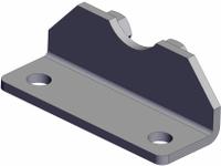 SMC Mounting Bracket: Flange/Foot Mount Type, Fits 50 mm Bore Dia, Stainless Steel, CG-L050SUS. Key specifications — attr947439: CG-L050SUS; attr947448: Stainless Steel; attr1171502: Mounting Bracket.
