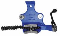 WESTWARD Bench Chain Vise: 0.13 in – 4 in Pipe Size Range, 4 in Max Ht, 3 in Min Ht, Metal (MPN 22XR03). Key specifications — attr511105: Bender; attr511107: Metal; attr473852: WESTWARD.