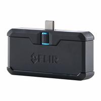 FLIR IR Smart Phone Adapter: -4°F to 752°F, 50° x 43°, 32°F Min Op Temp °F, 95°F Max Op Temp °F, Adj (MPN FLIR ONE PRO-iOS-USB-C). Key specifications — Brand: FLIR; Infrared Resolution: 160 × 120; Emissivity Adjustability: Adjustable; Field of View: 50° x 43°.