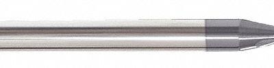 APPROVED VENDOR Square End Mill: Carbide - Pencil-Neck Carbide Square End Mills