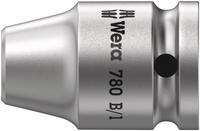 WERA TOOLS Ratchet Adapter: 3/8 in Drive Size, 1/4 in Drive Ratchets, 1 in Overall Lg, 5 PK (MPN 05344511001). Key specifications — attr1205628: 1/4 in Drive Ratchets; attr1205646: WERA TOOLS.