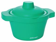 Ice Bucket with Lid: 2.5 L Capacity, Round, Ethylene Vinyl Acetate, Green, 8 in Overall Ht (MPN 04393-90). Key specifications — Color: Green; Material: Ethylene Vinyl Acetate; Brand: COLE PARMER; Product Type: Ice Bucket with Lid; Shape: Round.