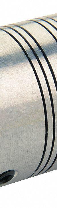 RULAND MANUFACTURING Motion Control Coupling: 3° Angular Misalignment, 11 mm Bore Dia 1, Aluminum, 1 (MPN MWC30-11MM-3/8"-A). Key specifications — attr673559: Yes; attr673552: Round; attr673601: Inch to Metric; attr673553: RULAND MANUFACTURING; attr920803: Different Bore Dimensions.