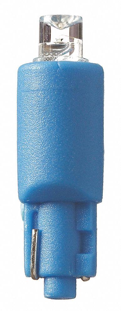 APPROVED VENDOR Compact LED Bulb: LED, Plastic Wedge (W2.1x4.9d), (T) Tubular, T1-3/4 - W2.1x4.9d Wedge Base Lamps