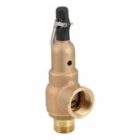 KUNKLE VALVE Safety Relief Valve: MNPT x FNPT, 2 in x 2 1/2 in, 264 psi Max. Op Pressure, Bronze (MPN 6010JHE01AAM0150). Key specifications — Brand: KUNKLE VALVE.
