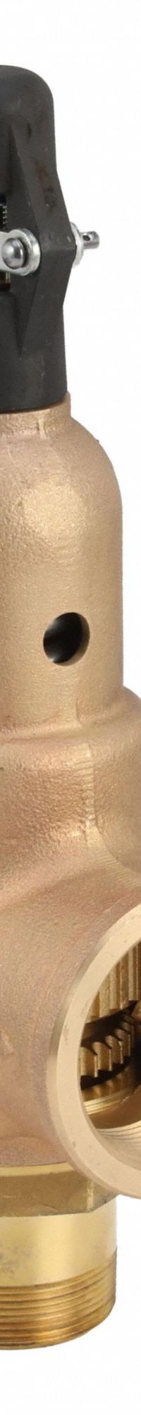 KUNKLE VALVE Safety Relief Valve: MNPT x FNPT, 2 in x 2 1/2 in, 264 psi Max. Op Pressure, Bronze (MPN 6010JHE01AAM0150). Key specifications — Brand: KUNKLE VALVE.