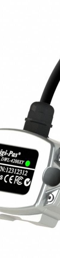 DIGI-PAS Inclination Sensor Module: Silver, Inclination Sensor Module, 7/8 in Overall Ht, 909DX1 (MPN 2-04201-99). Key specifications — attr935972: DIGI-PAS; attr937993: Inclination Sensor Module; attr940214: Silver; attr940216: 909DX1; attr940217: 2-ACS-200037; attr940218: Digital Levels; attr940221: 3 m DB9 Cable; attr940223: Metal.