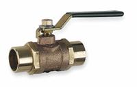 MILWAUKEE VALVE Butterfly Disc Valve: 1/2 in Pipe Size, Solder, 175 psi Max. Pressure (CWP), Bronze (MPN BB2-352-1/2). Key specifications — Brand: MILWAUKEE VALVE; Handle Type: Lever.