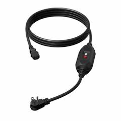 APPROVED VENDOR Line Cord GFCI: Auto Reset, 10 ft Lg, 16/3, 5-15P Plug, 13 A Current, 125V AC, Black (MPN 875LE6). Key specifications — NEMA Plug Configuration: 5-15P; Brand: APPROVED VENDOR; Voltage: 125V AC.