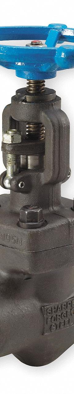 SHARPE Globe Valve: For Steam Media, Carbon Steel, Z-Body, 3/8 in Pipe Size, Socket x Socket, Female (MPN 4371006200). Key specifications — Brand: SHARPE; Stem: Non-Rising.