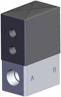 SMC Chemical Liquid Valve: 1/8 in, Air to Air, Fail Closed, Stainless Steel, 1/8 in NPT, 0°C to 60°C (MPN LVA10-01N-A). Key specifications — Actuator Operation: Air to Air; Fail Safe Position: Fail Closed; Manufacturer Part Number: LVA10-01N-A; Brand: SMC.