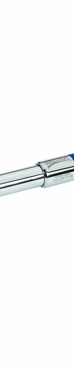 WILLIAMS Steel Grip Electronic Torque Wrench: Foot-Pound/Inch-Pound/Newton-Meter, Ratcheting, Flex (MPN 2503EFRMH). Key specifications — attr310139: Yes; attr310137: Yes; attr310143: Inch-Pound; attr310136: 12.5 to 250 ft-lb; attr310140: LED Indicator Light; attr324951: WILLIAMS.