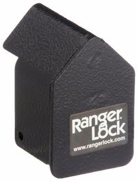 RANGER LOCK Standard & Long Shackle Padlock Guards: Steel, 2 3/4 in Guard Lg, 2 1/4 in Guard Wd (MPN RGCU-00). Key specifications — attr1312286: Steel; attr1312296: RANGER LOCK; attr1351196: Guard.