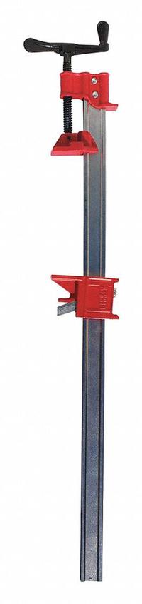 BESSEY Bar Clamp: Extra Heavy Duty, Crank Handle, 96 in Jaw Opening - Max, 7,000 lb Clamping Force (MPN IBEAM96). Key specifications — attr668287: Clutch; attr668283: Static; attr663925: BESSEY.
