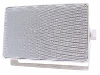 SPECO TECHNOLOGIES Speaker with Transformer: Powered, 3-Way, 8 ohm Impedance, 4 1/2 in Overall Wd (MPN DMS3TSW). Key specifications — For Location: Indoor; Power Style: Powered.