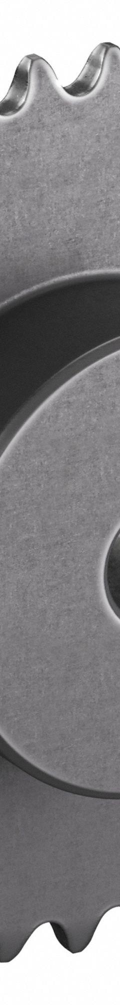 TSUBAKI Sprocket: One-Sided Hub, For Single Strands, 25, 35 Teeth, 2.789 in Pitch Dia, Steel (MPN 25B35). Key specifications — Brand: TSUBAKI.