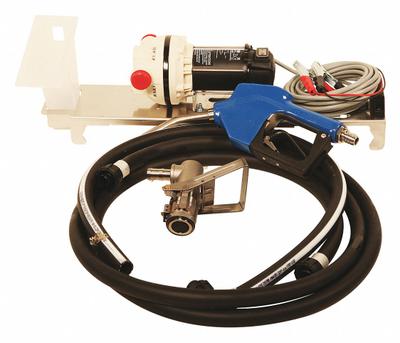 LIQUIDYNAMICS INC. Electric Drum Pump: 12 V DC, 1/10 hp HP, Polypropylene - Drum-Mount DEF Dispensing Pump Systems