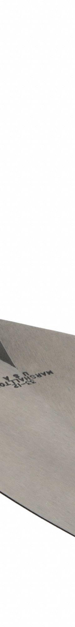 MARSHALLTOWN London Trowel: Blade Material Carbon Steel, Blade Shape London, 5 1/8 in Blade Wd (MPN 33 12). Key specifications — attr1008691: Wood; attr1016301: Masonry; attr1005001: MARSHALLTOWN; attr1008687: London; attr1008692: Straight; attr1008688: Carbon Steel; attr1005002: London Trowel; attr1029470: Wood.