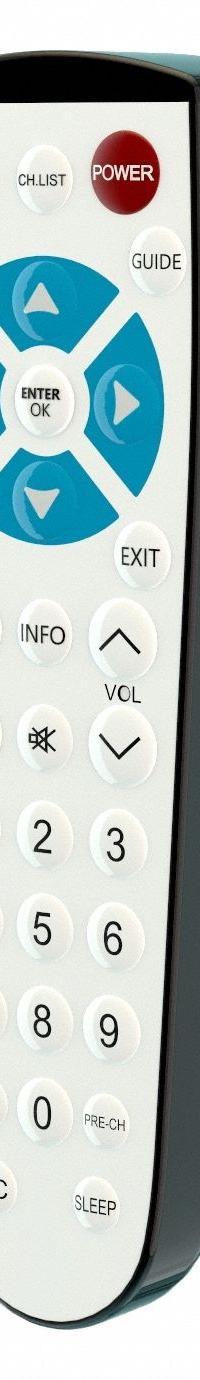 CLEAN REMOTE TV Remote Control: LG/Philips/RCA/Samsung/Universal, CR4-2, Black/White. Key specifications — Manufacturer Part Number: CR4-2; Brand: CLEAN REMOTE; Color: Black/White; Features: Cleanable Hospitality TV Remote Control; For Use With: LG TVs; Includes: Optional Battery Cover Security Screw; Compatible With_Broad: Universal; Remote Features - Broad: Easy to Use.