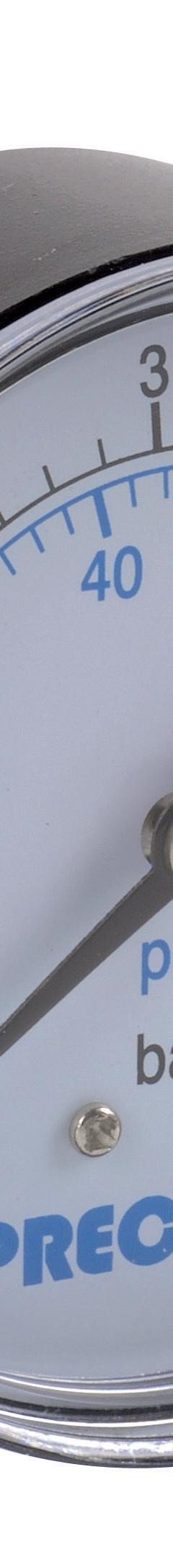 ABS axial vacuum gauge D63 -1/+0bar G1/4