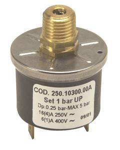 Round pressure switch 1 bar