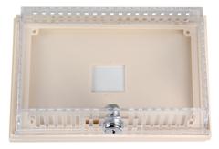Thermostat box transparent 206X117X92mm