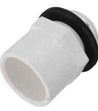 Fluted fitting 1/2" PVC